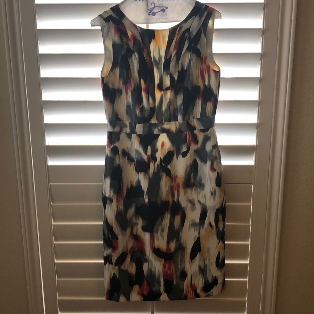 Ladies silk sheath dress, size 4. New without tags